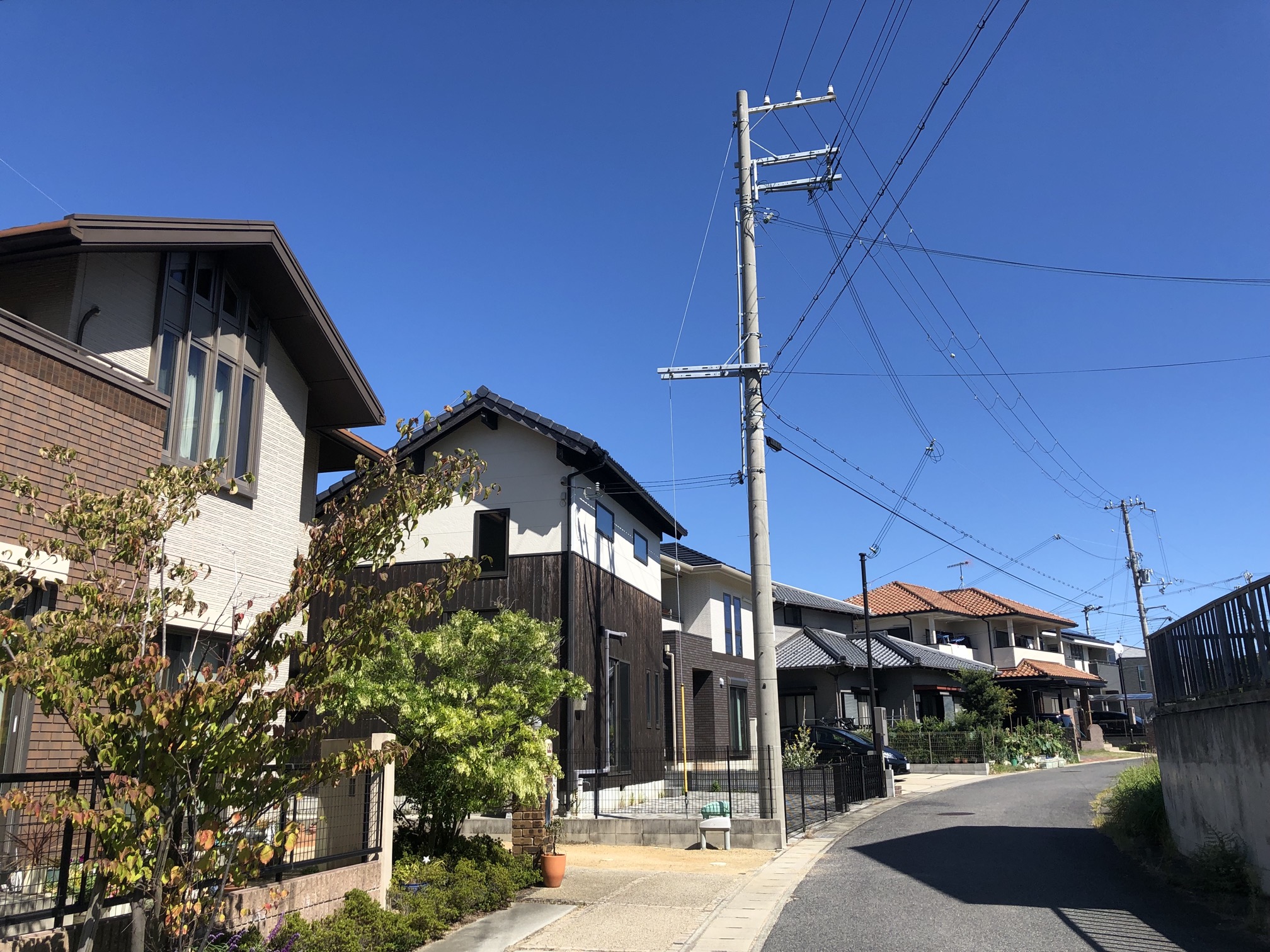 きちんと整備された街区は防災面でも安心