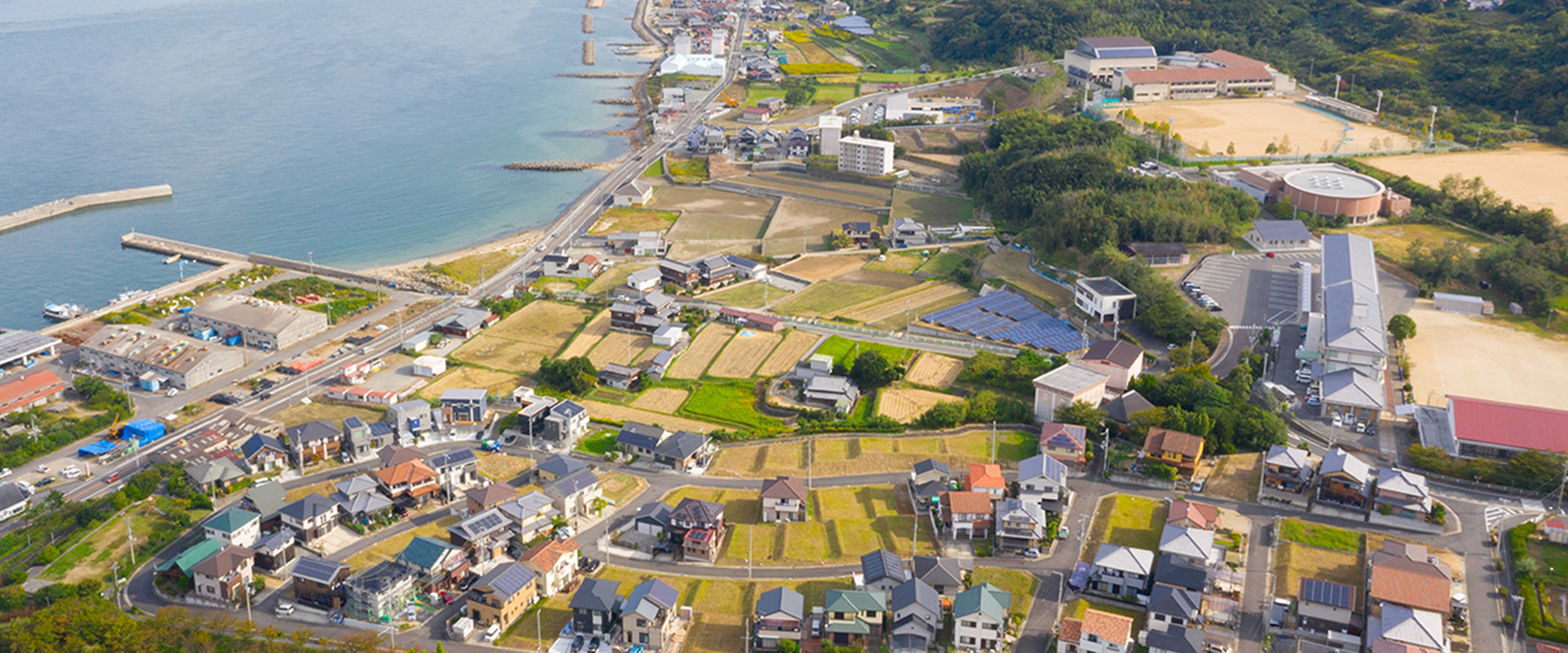 美しい海と緑、子育てに優しい環境