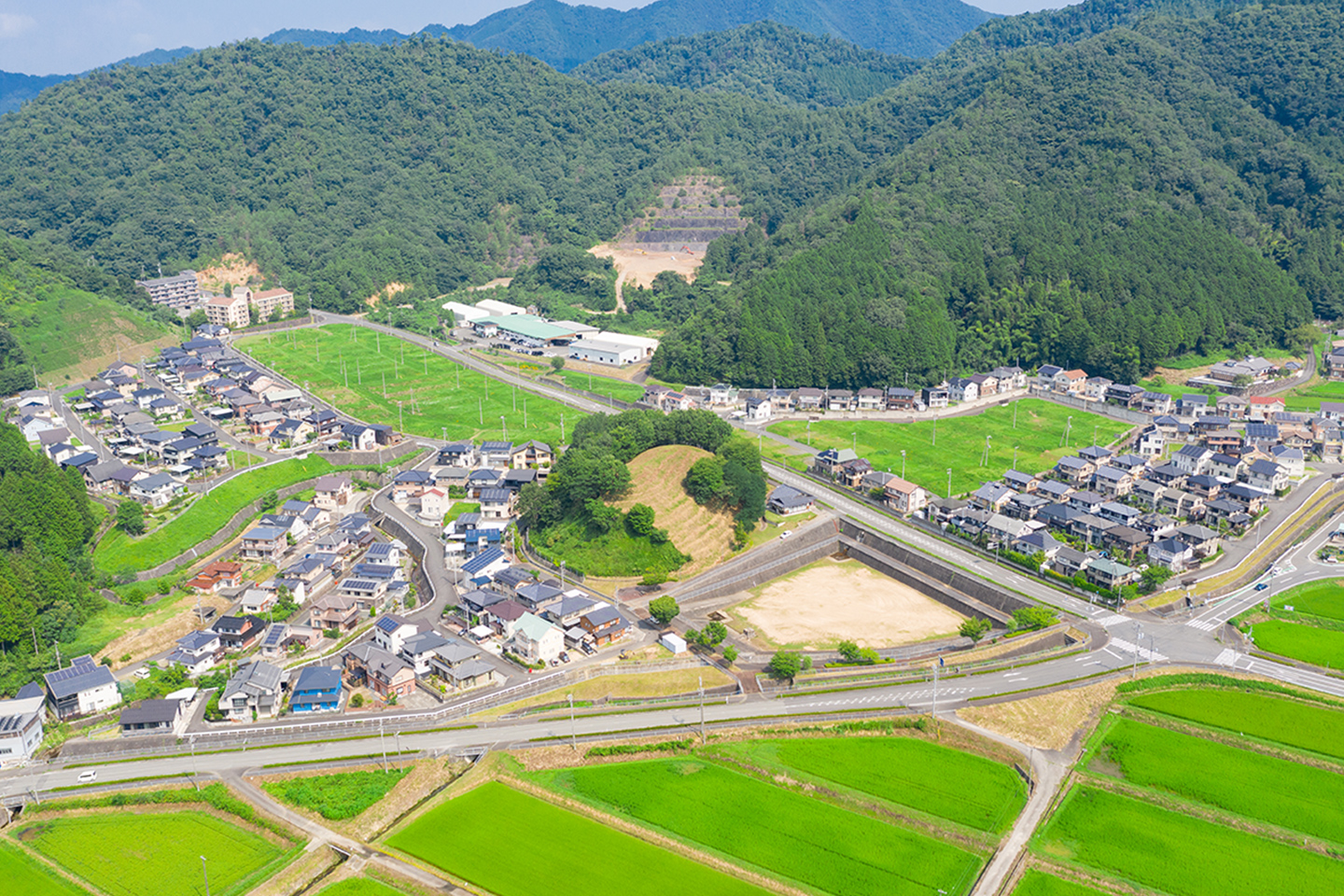 ドローン写真全景