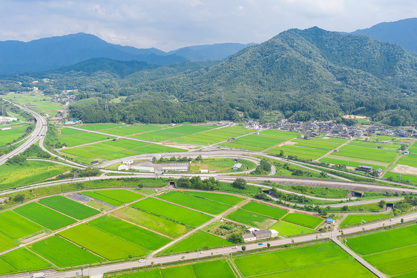 和田山IC航空