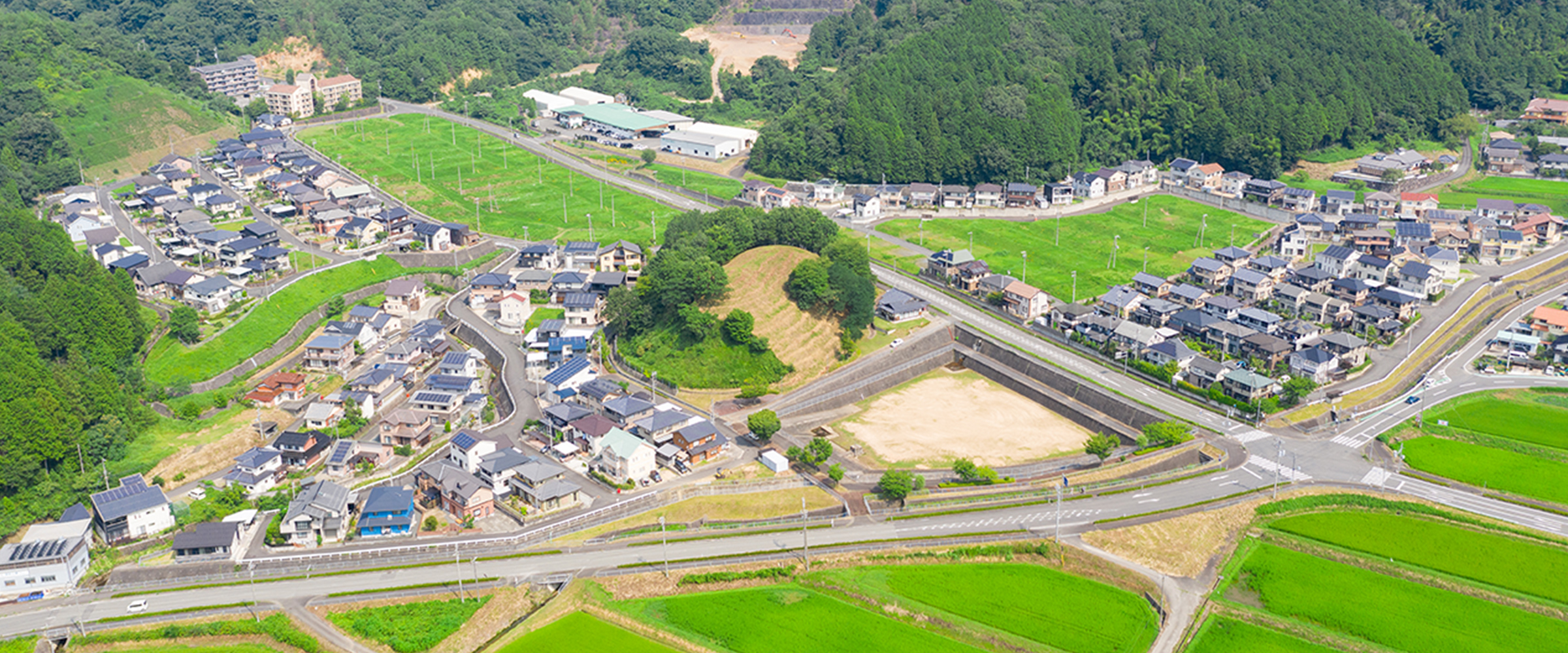 自然が溢れ、子育てに優しい環境